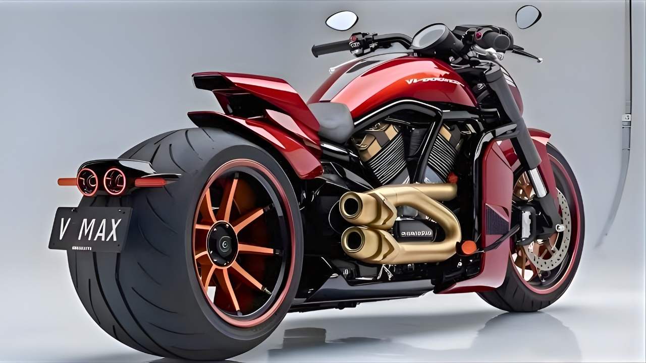 Yamaha VMAX V4 1700cc 2026: primer vistazo oficial a la muscle bike más brutal, con potencia extrema y diseño que impone respeto